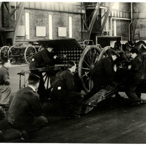 Barton Casons on Barton floor being loaded.